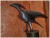 Oiseau préhistorique réalisé en tôle gonflée de 0.6 et 0.8 mm d'épaisseur.